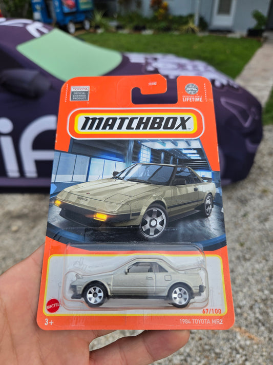 1984 Toyota MR2 - gold