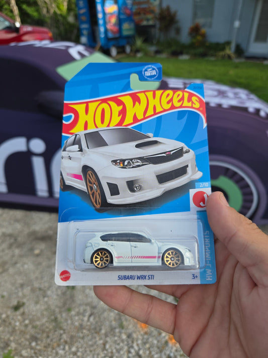 Subaru WRX STI - white