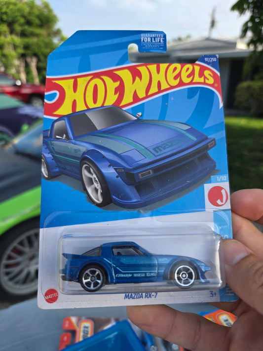 Mazda RX7 - blue