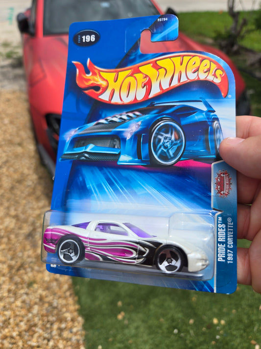 ‘97 Chevy Corvette – purple/white