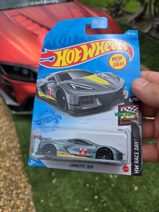 Chevy Corvette C8R – silver