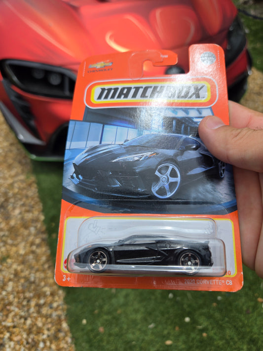 2020 Chevy Corvette C8 – black (coupe)