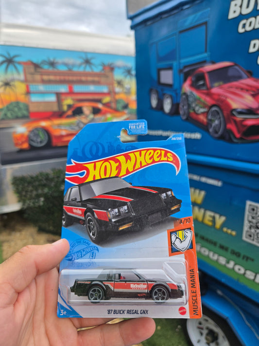 ‘87 Buick regal GNX – black/red