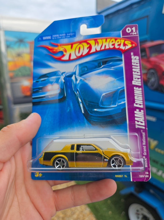 Buick grand national – gold/black (hood opens)