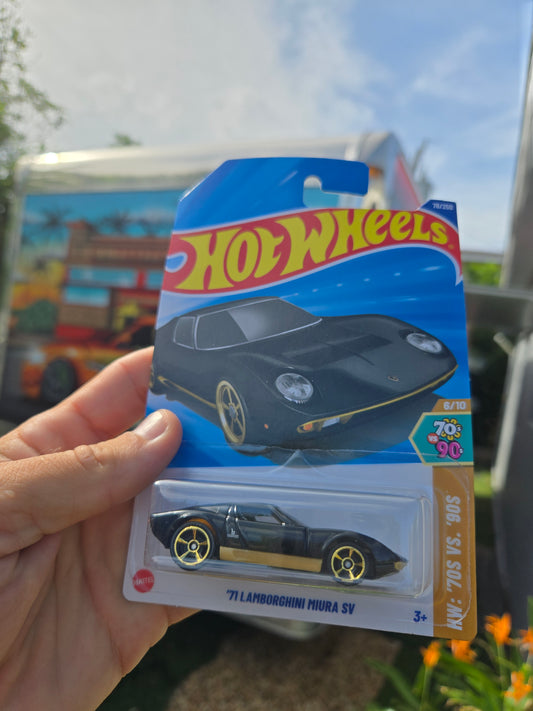 ‘71 Lamborghini Miura SV - black