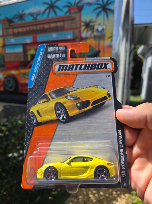 ‘14 Porsche Cayman - yellow