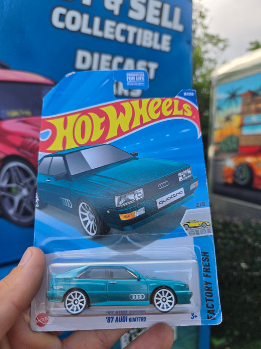 ‘87 Audi Quattro - teal