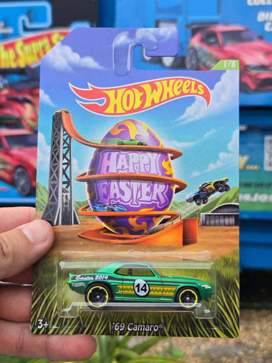 1969 Camaro Easter edition green