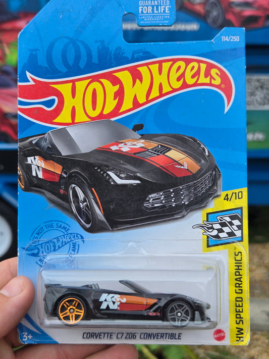 Corvette C7 006 convertible, black K&N edition