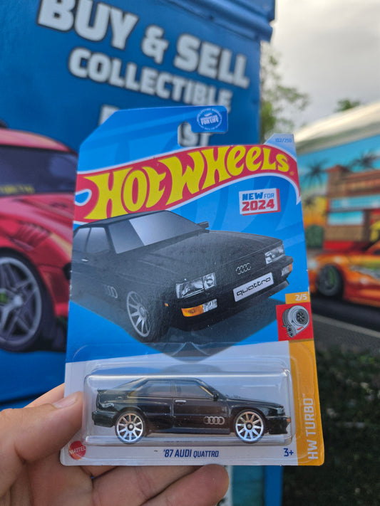 ‘87 Audi Quattro - black