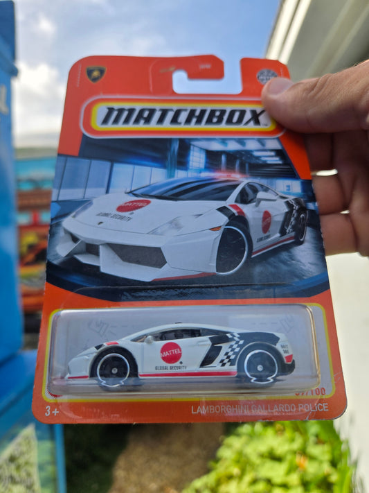 Lamborghini Gallrado dash police