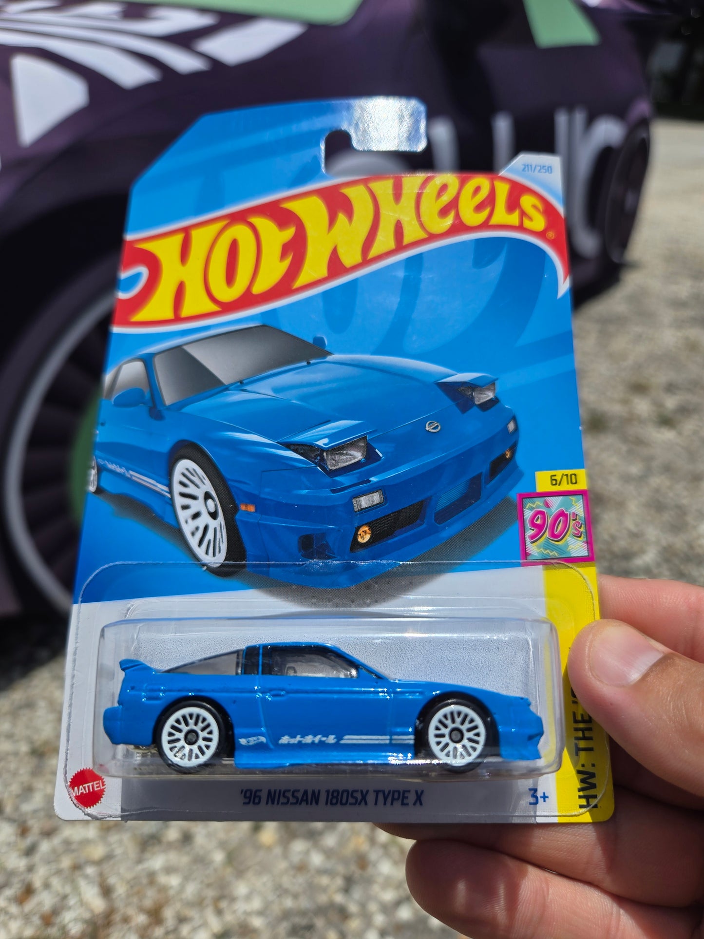 ‘96 Nissan 180sx type x - blue