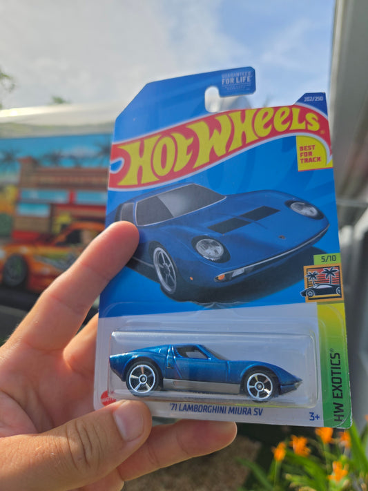 ‘71 Lamborghini Miura SV - blue