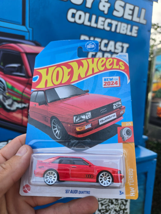 ‘87 Audi Quattro - red