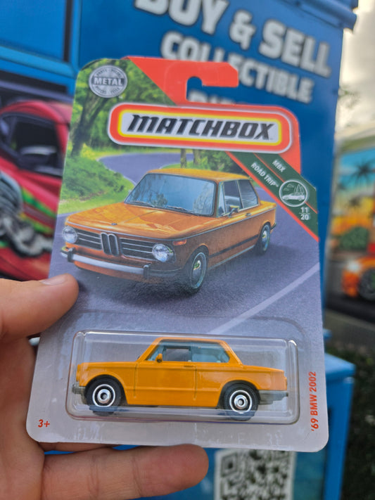 ‘69 BMW 2002  - yellow (matchbox)