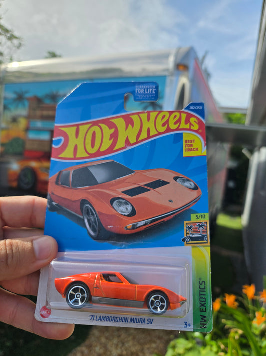 ‘71 Lamborghini Miura SV - orange