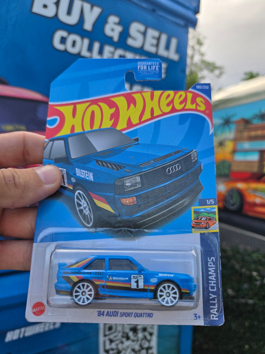 ‘84 Audi sport Quattro – blue