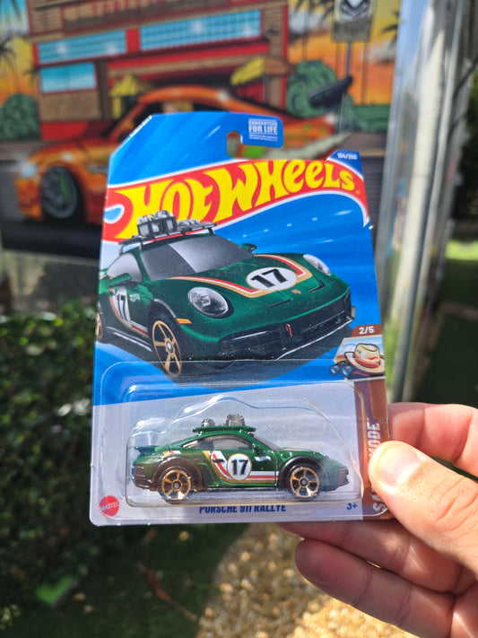 Porsche 911 Rallye - green