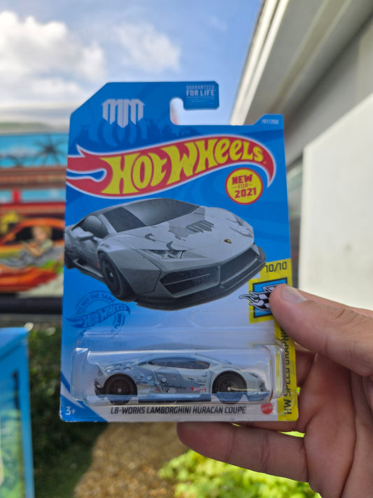 Liberty Walk, Lamborghini, Huracan coupe - silver camo