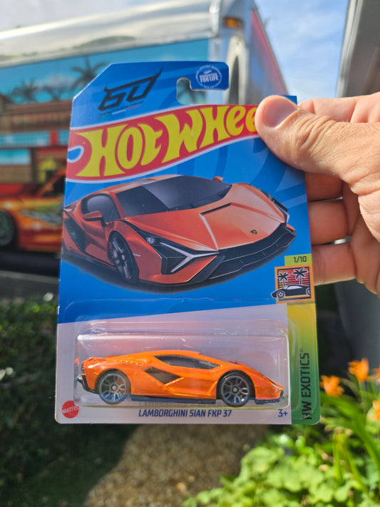Lamborghini Sian -  orange