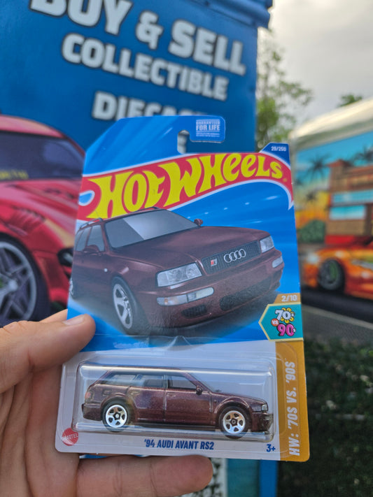 ‘94 Audi Avant RS2 wagon - maroon