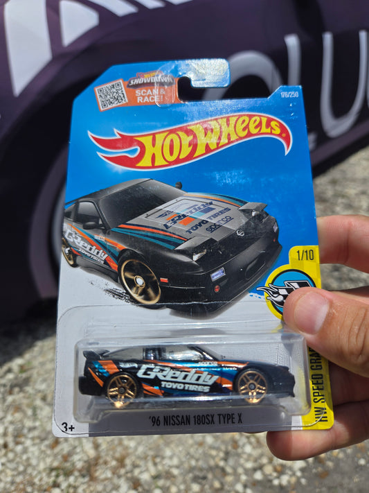 ‘96 Nissan 180sx type x - Greddy black