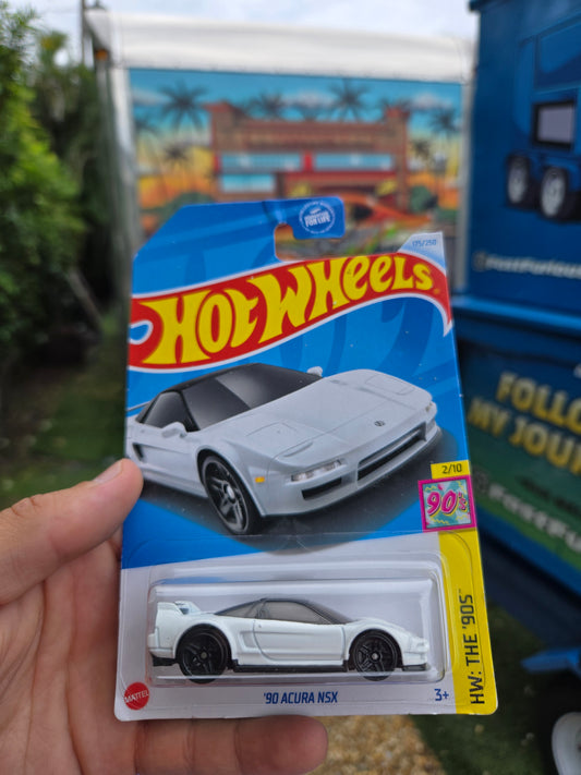 ‘90 Acura NSX - white
