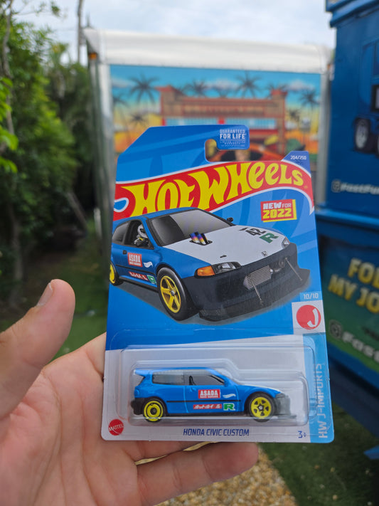 Honda Civic custom – blue