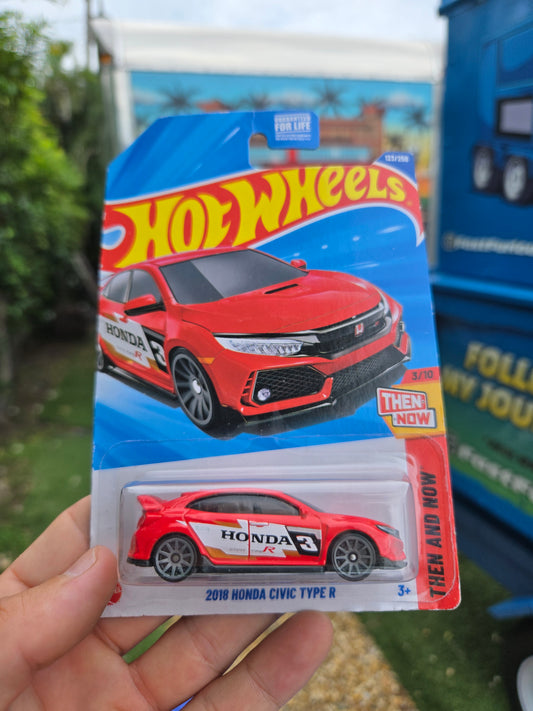 2018 Honda Civic type car R - red