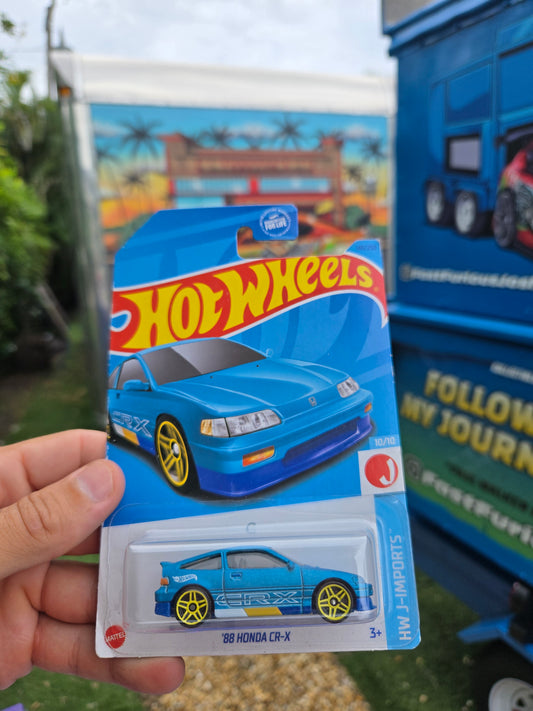 ‘88 Honda Civic CRX - blue