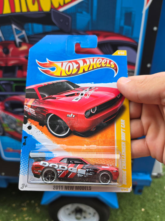 Dodge Challenger drift car - red/black