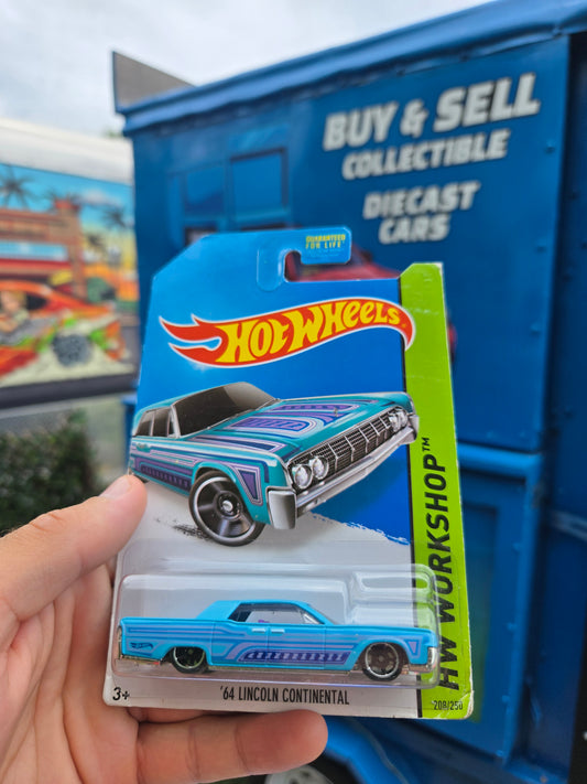 1964 Lincoln continental – light blue
