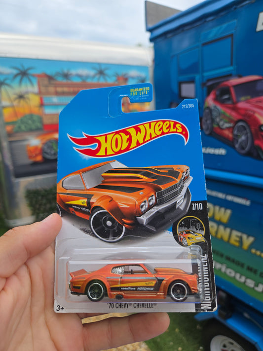 1970 Chevy Chevelle widebody – orange