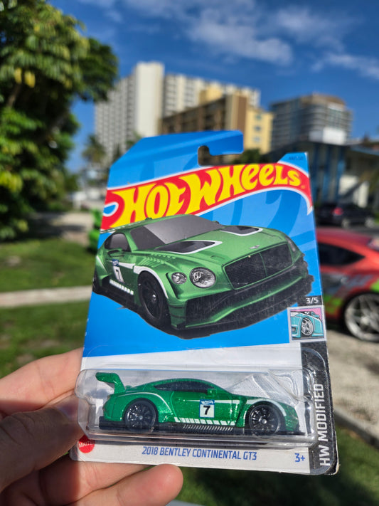 2018 Bentley Continental GT3 – dark green