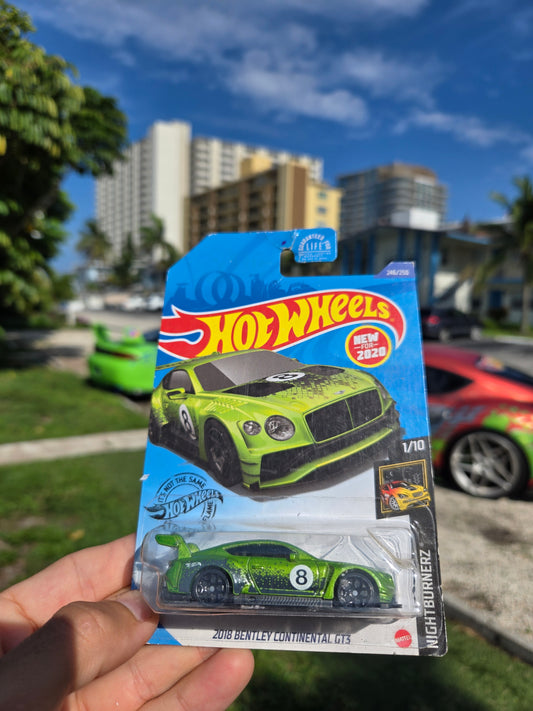 2018 Bentley Continental GT3 – Light green.