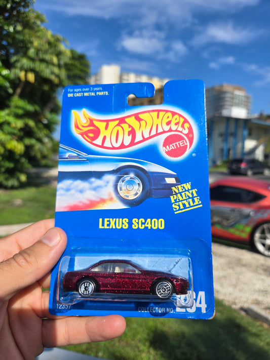 Lexus SC400 - maroon