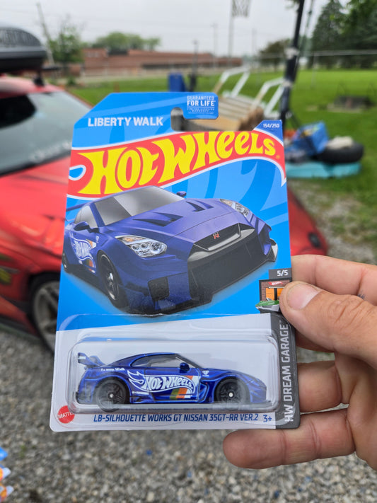 Nissan GTR R35 Liberty Walk - blue