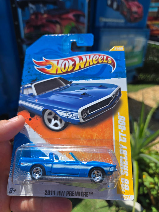 '69 Ford Mustang Shelby GT-500 - blue