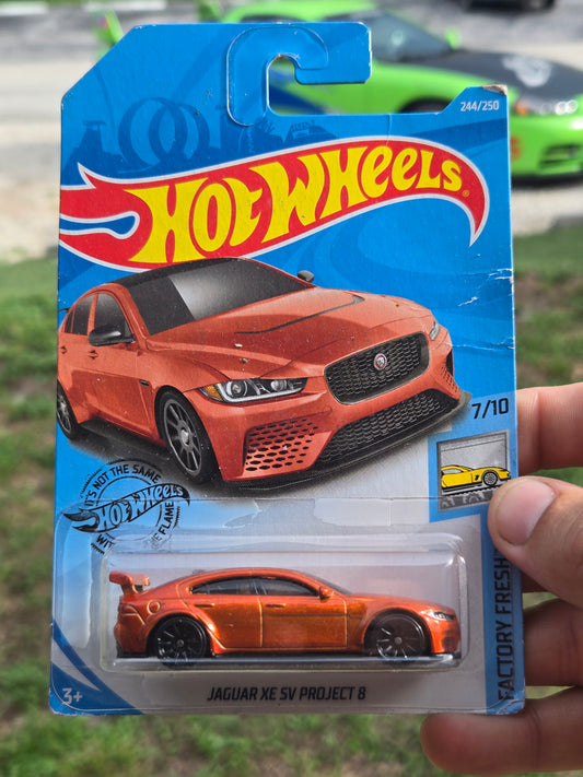 Jaguar XE SV project 8- orange