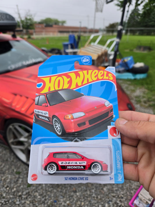 '92 Honda Civic EG -red