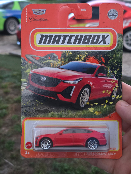 2021 Cadillac CT5V -red