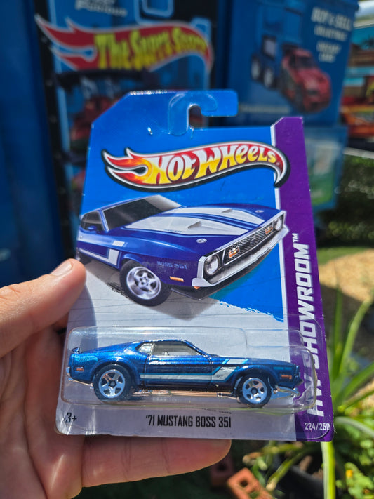 1971 Ford Mustang Mach 1 (coupe) - blue