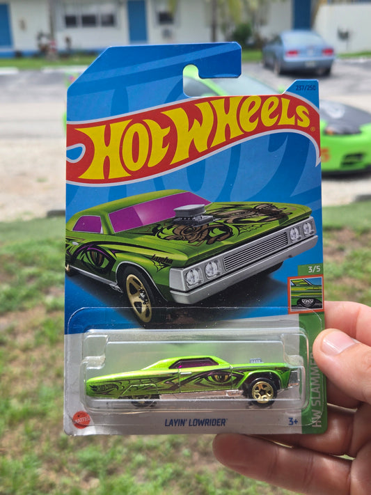 Layin' Lowrider - lime green