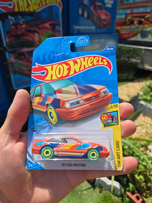 '92 Ford Mustang - orange