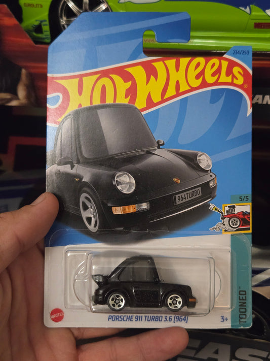 Porsche 911 Turbo 3.6 (964) tooned - black