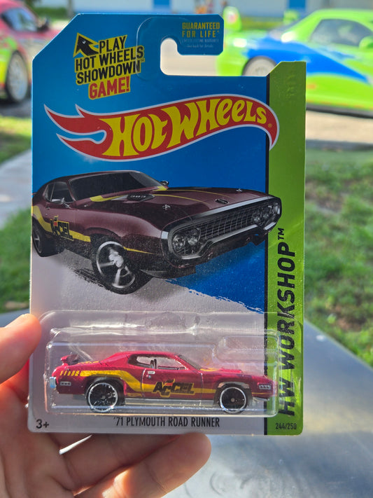 '71 Plymouth Road Runner - maroon