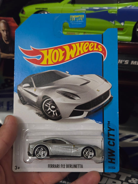 Ferrari F12 Berlinetta- Silver