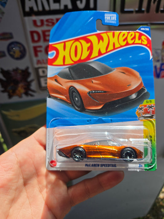 McLaren Speedtail - orange & red 2 Cars!  (Super Treasure Hunt)