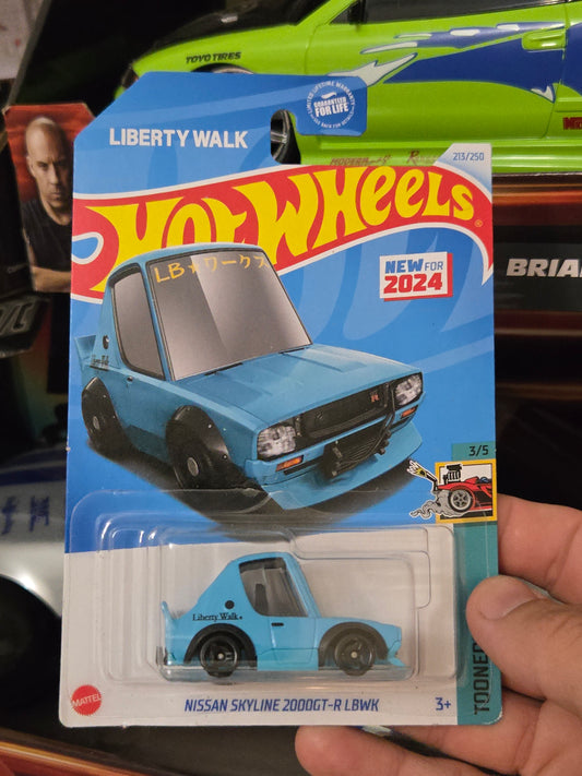 Nissan Skyline 2000GT- R LBWK tooned - blue