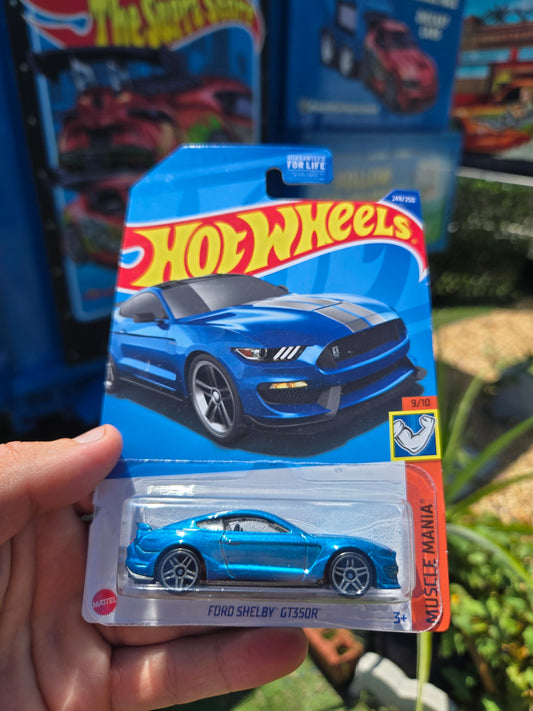 Ford Mustang Shelby GT 350R - blue